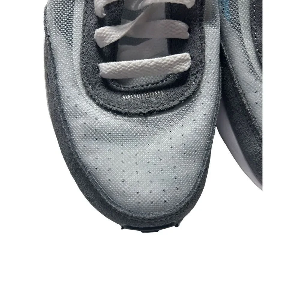 Nike Waffle Cool Grey Blue Size 7 Mens DA7995-003 Like New